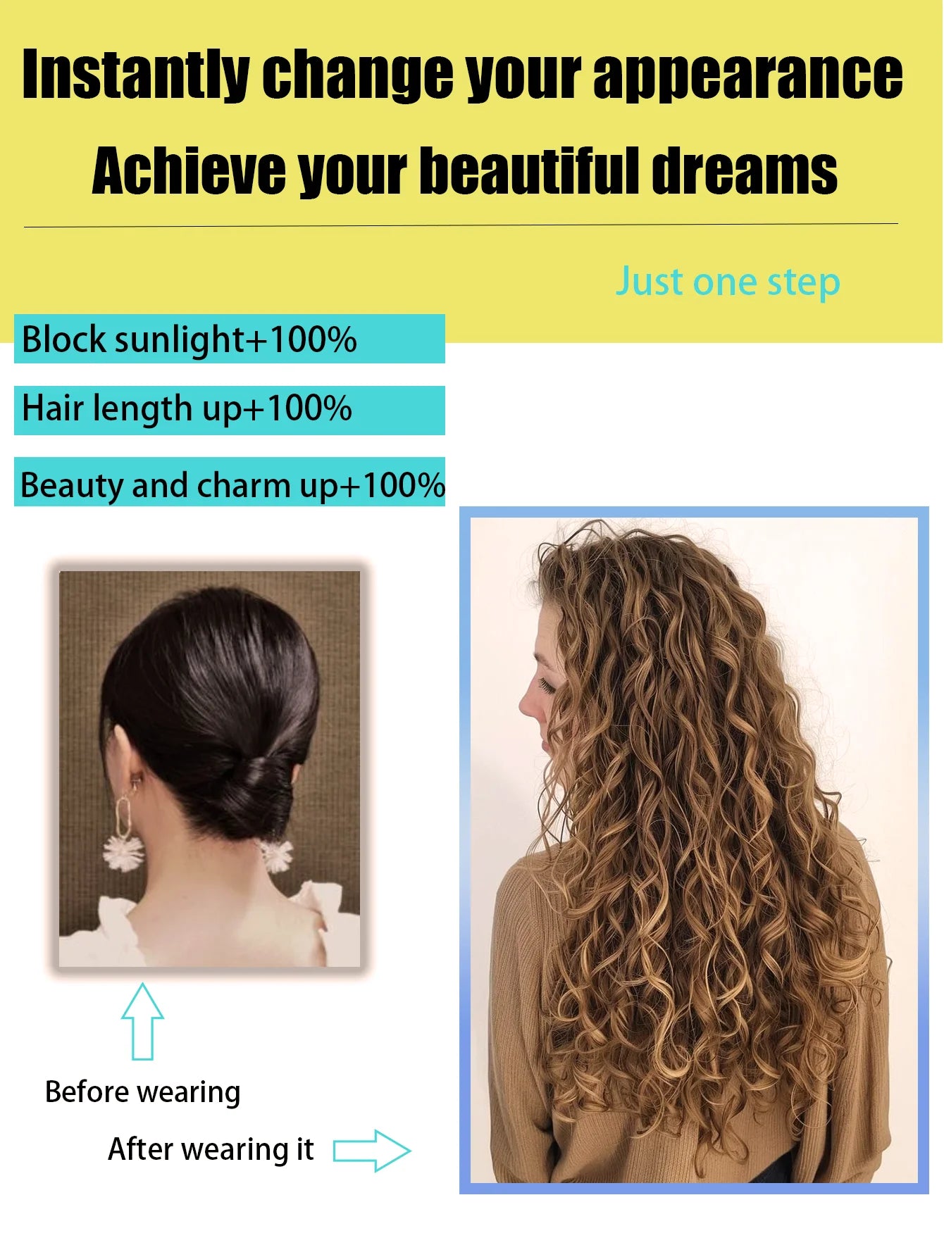 12 inch synthetic women's fashionable wave short roll hair extensions, top of the hair extensions, hair extensions, ponytails,